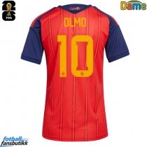 Spania Dani Olmo #10 Hjemmedrakt Dame VM 2026 Kortermet